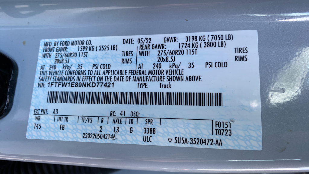 Certified 2022 Ford F150 XLT w/ Equipment Group 302A High AWD/4WD image 28