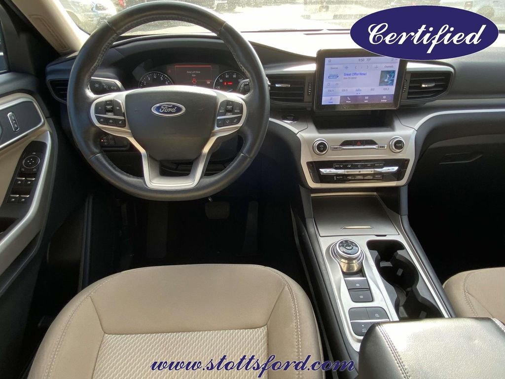 Certified 2022 Ford Explorer XLT RWD image 10