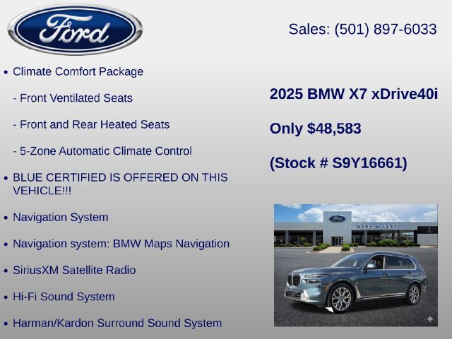 Used 2025 BMW X7 xDrive40i AWD/4WD image 12