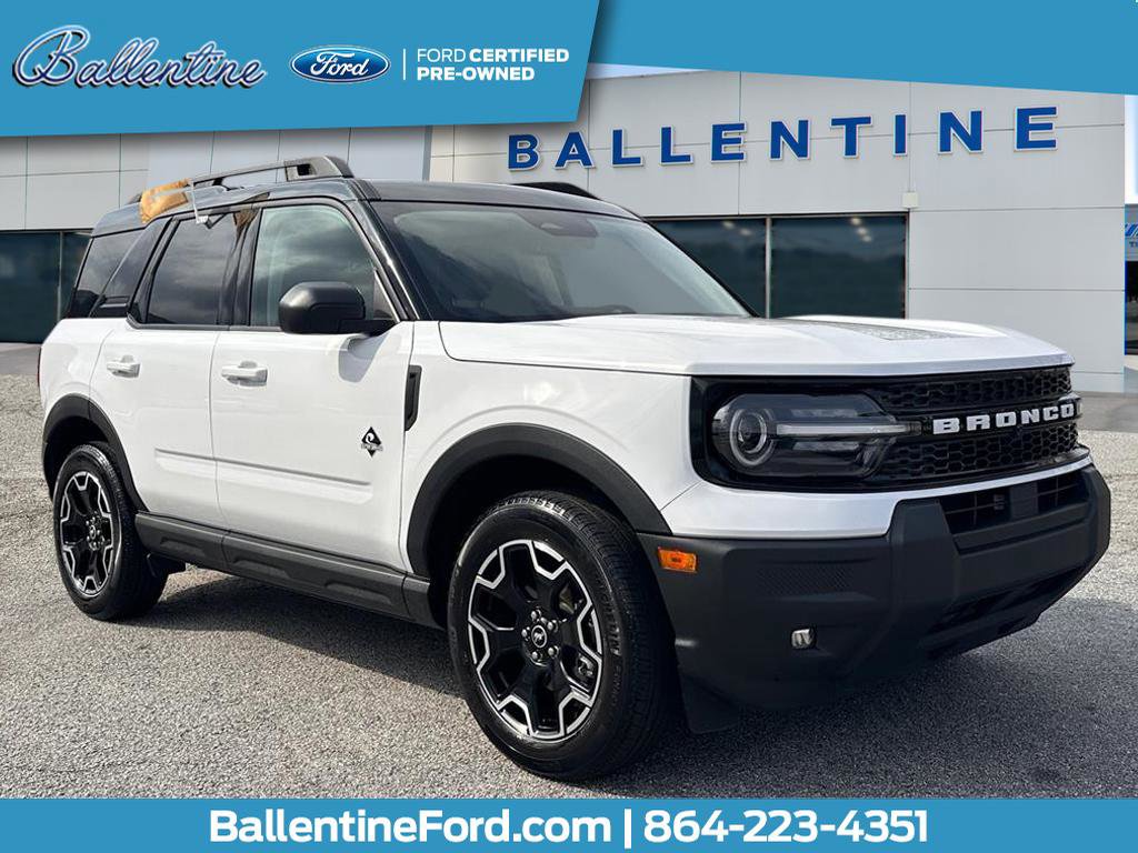Certified 2025 Ford Bronco Sport Outer Banks
