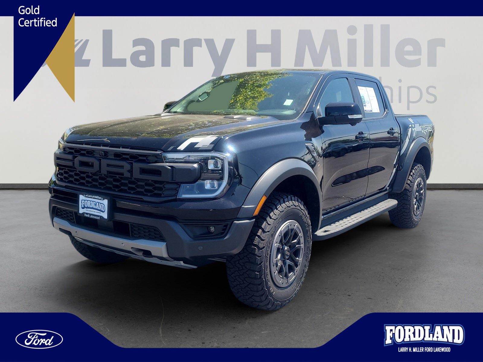 Certified 2025 Ford Ranger Raptor AWD/4WD image 1