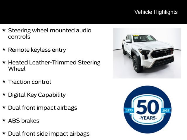 Used 2024 Toyota Tacoma TRD Off-Road w/ TRD Off Road Upgrade Package AWD/4WD image 26