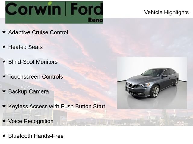 Used 2018 Volkswagen Passat 2.0T SE FWD image 7