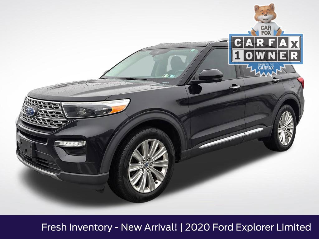 Certified 2020 Ford Explorer Limited w/ Class III Trailer Tow Package AWD/4WD image 1