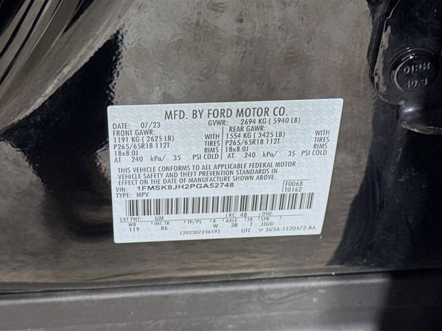 Certified 2023 Ford Explorer Timberline w/ Timberline Technology Package image 33