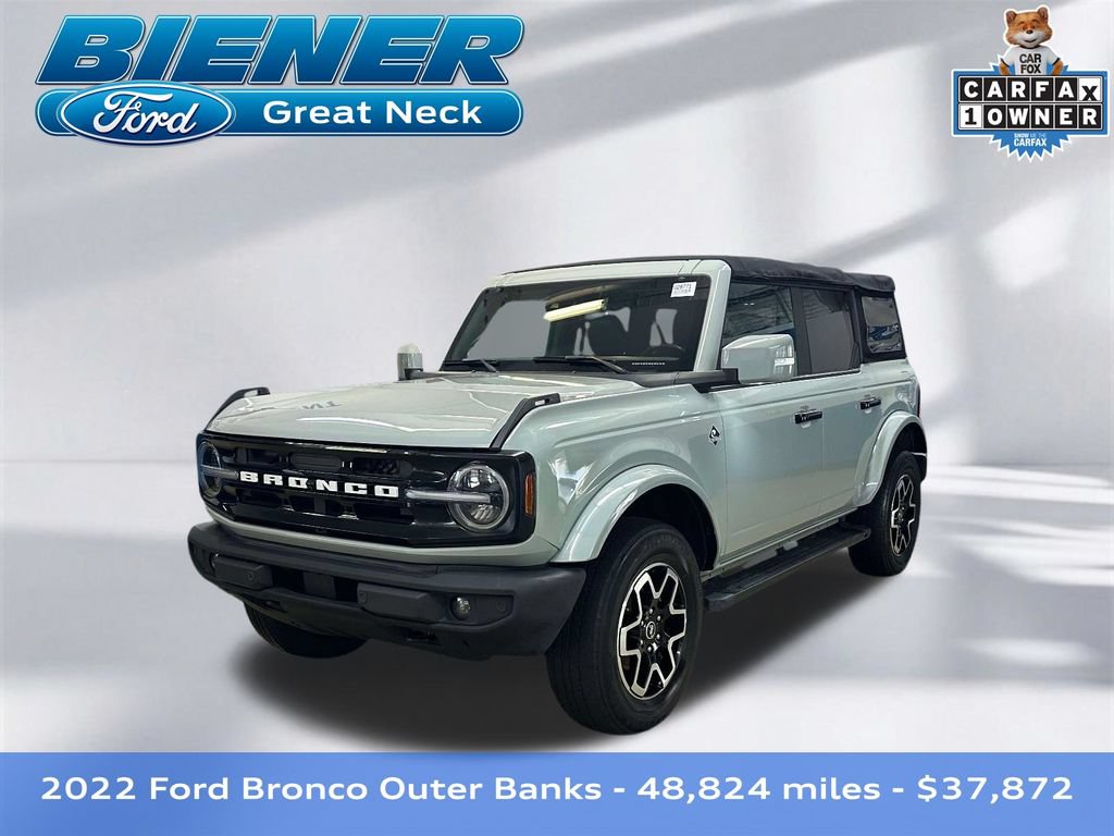 Certified 2022 Ford Bronco Outer Banks