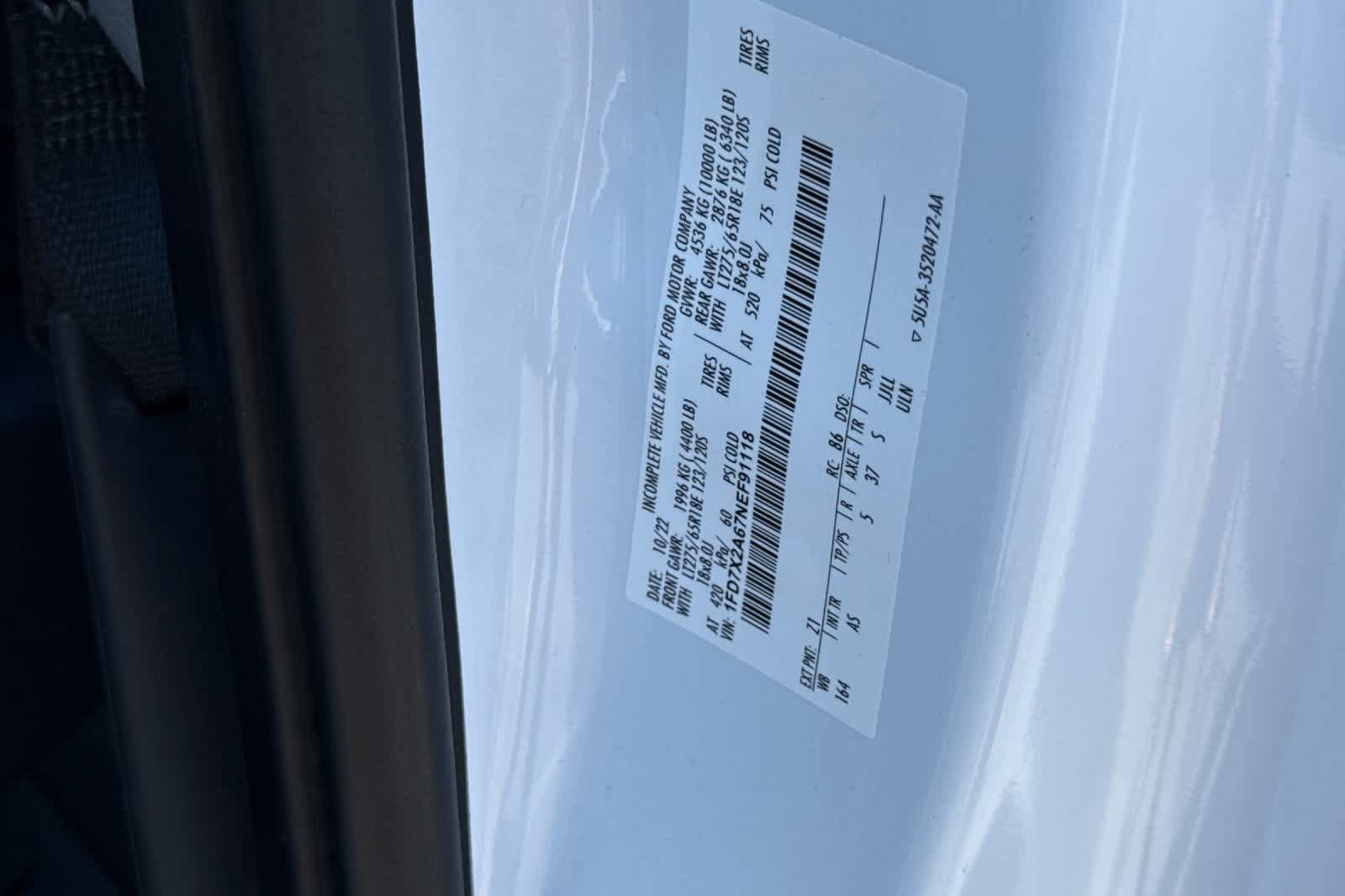 Certified 2022 Ford F250 XL w/ STX Appearance Package RWD image 33