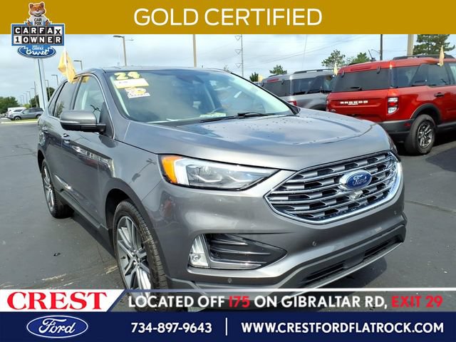 Certified 2024 Ford Edge Titanium w/ Equipment Group 301A