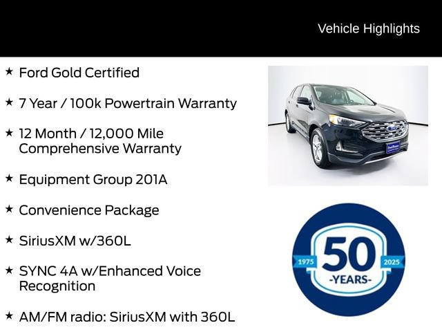 Certified 2022 Ford Edge SEL w/ Convenience Package AWD/4WD image 6