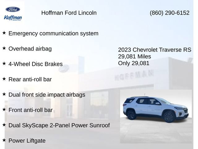 Used 2023 Chevrolet Traverse RS image 25