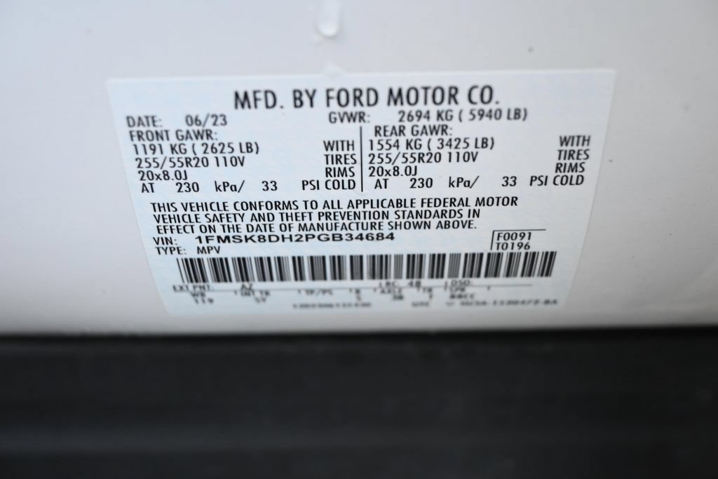 Certified 2023 Ford Explorer XLT AWD/4WD image 43