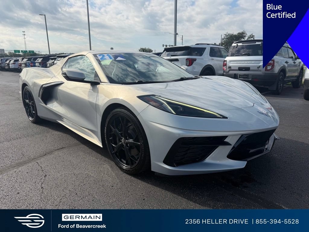 Used 2021 Chevrolet Corvette Stingray Preferred Conv w/ Battery Protection Package RWD image 1