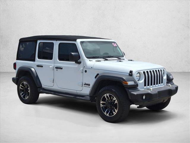 Used 2024 Jeep Wrangler Unlimited Sport AWD/4WD video 3