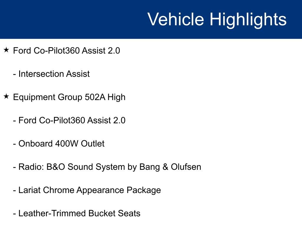 Certified 2021 Ford F150 Lariat w/ Equipment Group 502A High image 24