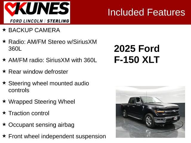 Certified 2025 Ford F150 XLT w/ Equipment Group 301A Standard AWD/4WD image 2