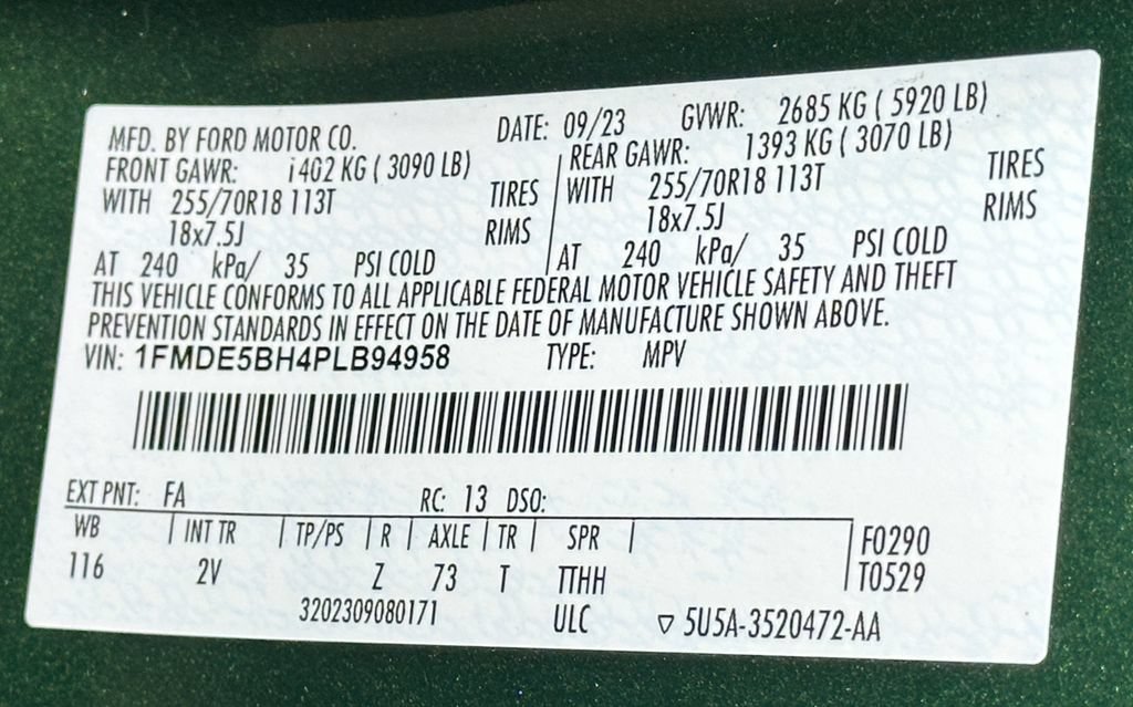 Certified 2023 Ford Bronco Outer Banks AWD/4WD image 56