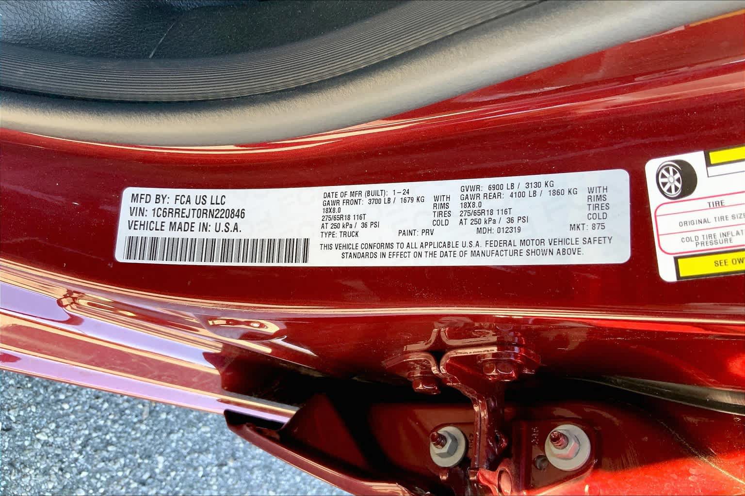 Used 2024 RAM 1500 Laramie RWD image 31