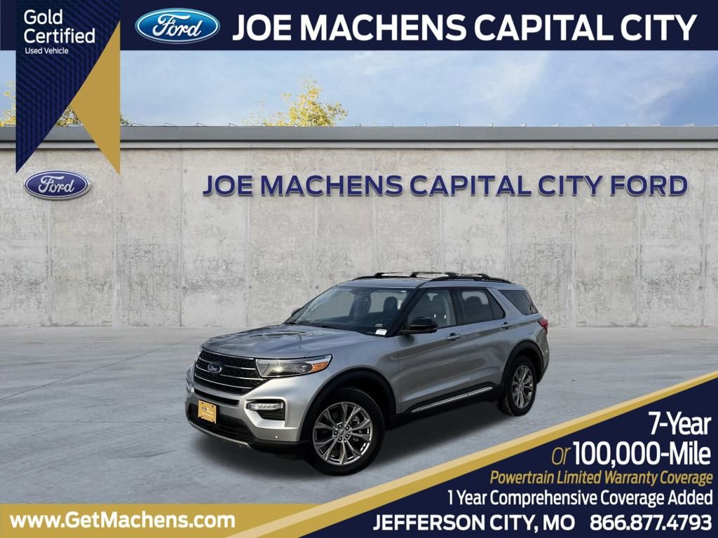 Certified 2022 Ford Explorer XLT w/ Equipment Group 202A image 1