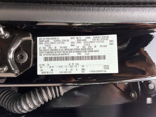 Certified 2018 Ford F150 Raptor w/ Equipment Group 802A Luxury AWD/4WD image 32