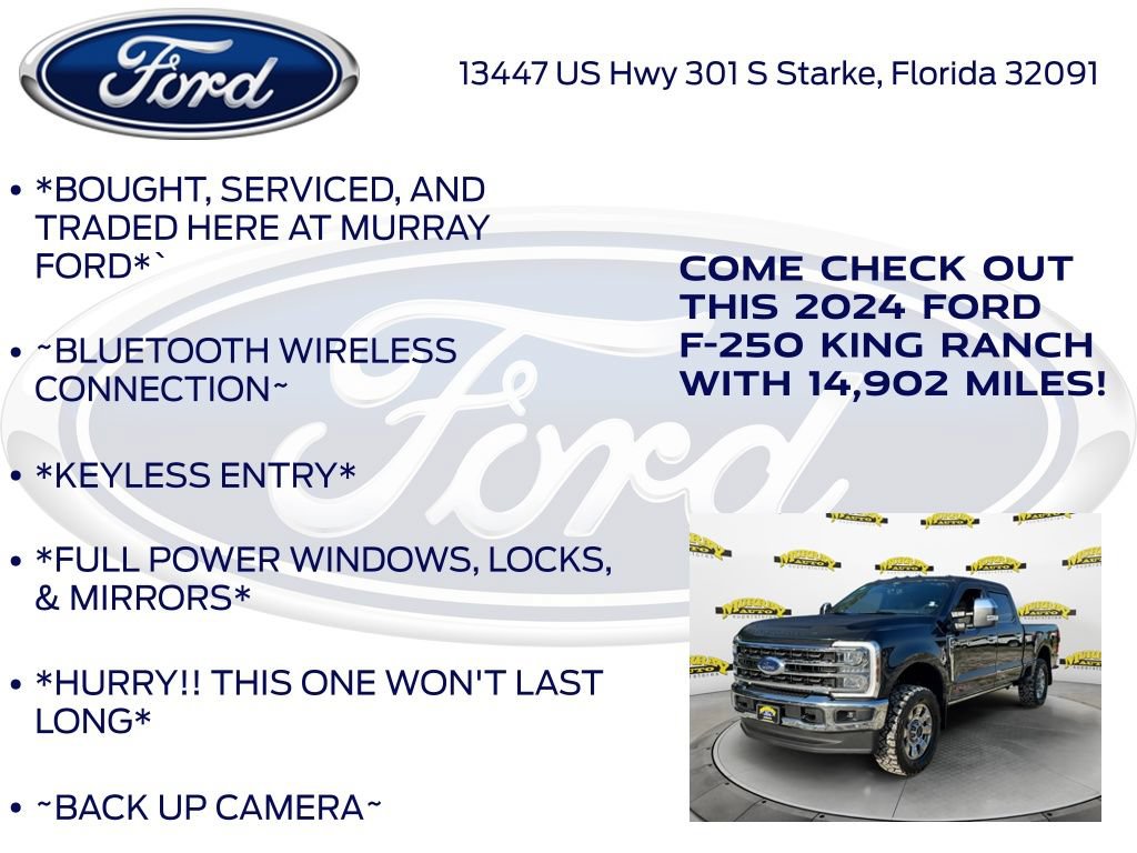 Certified 2024 Ford F250 King Ranch w/ Chrome Package AWD/4WD image 12