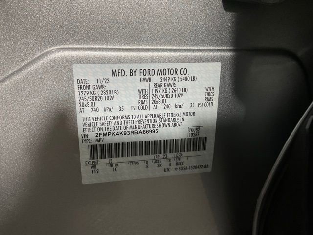 Certified 2024 Ford Edge Titanium w/ Equipment Group 301A image 26