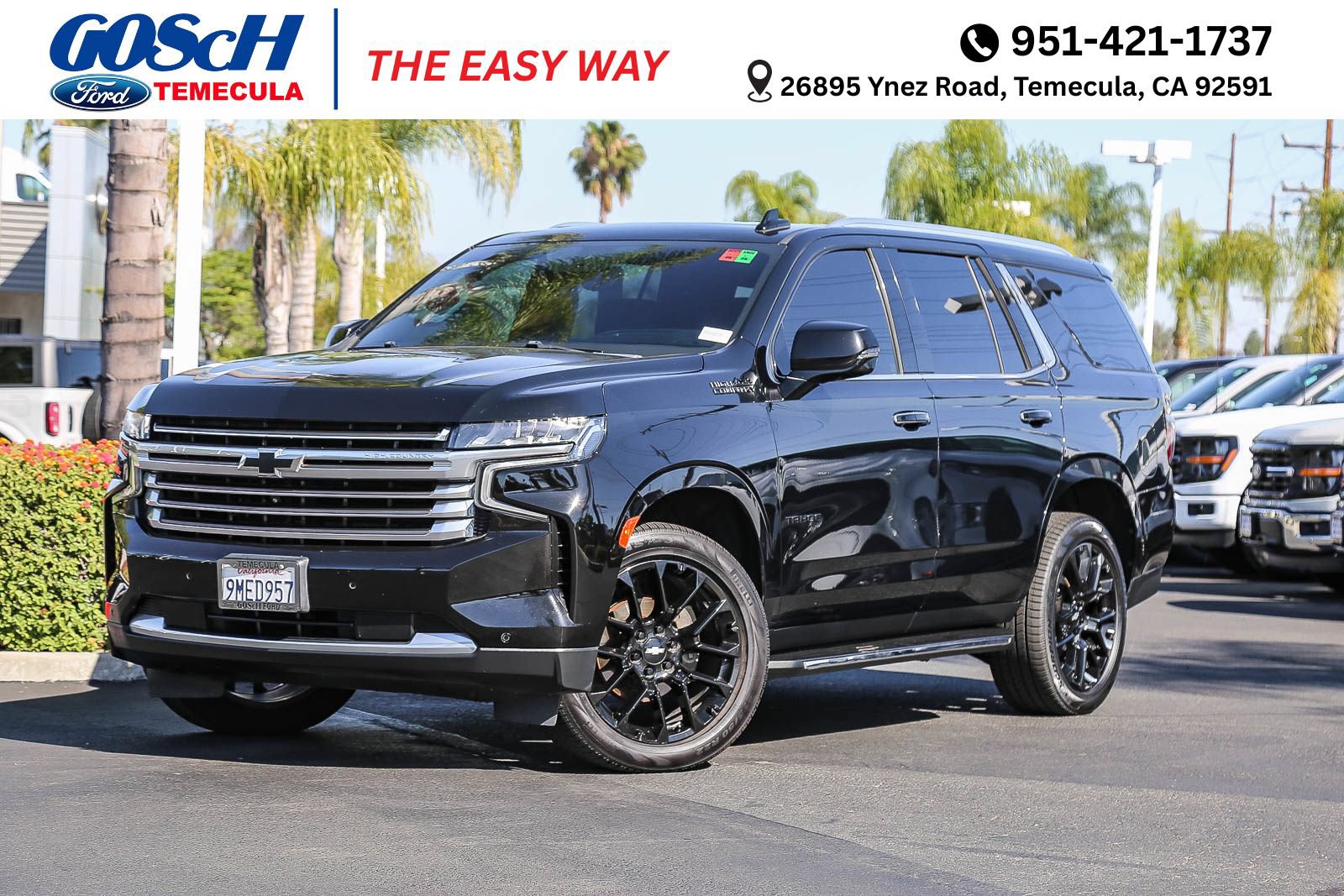 Used 2022 Chevrolet Tahoe High Country w/ Max Trailering Package AWD/4WD image 1