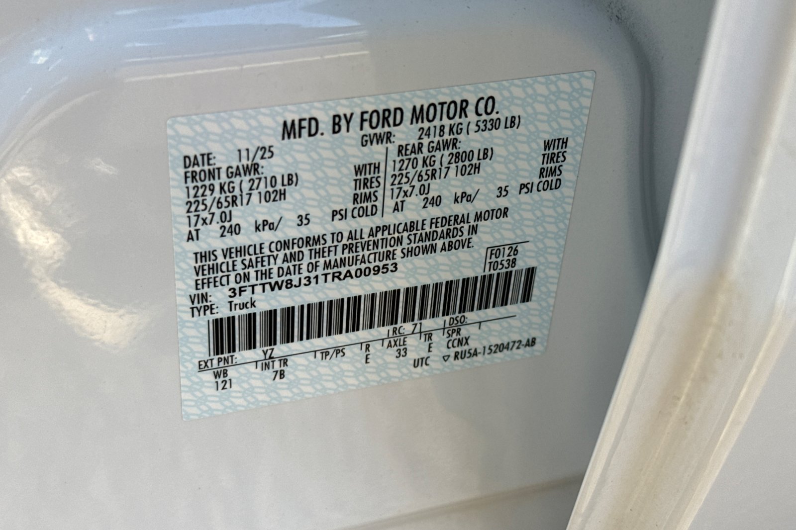 Certified 2026 Ford Maverick XLT w/ Equipment Group 301A AWD/4WD image 28