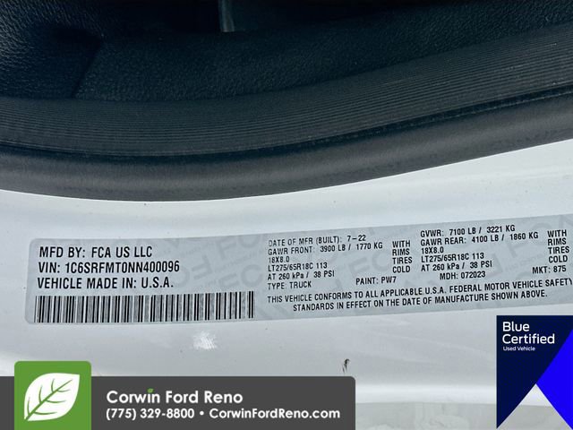 Used 2022 RAM 1500 Big Horn image 33