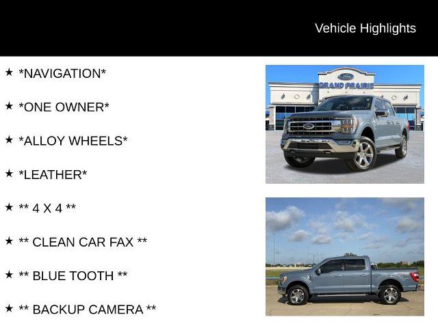 Certified 2023 Ford F150 Lariat w/ Trailer Tow Package AWD/4WD image 4