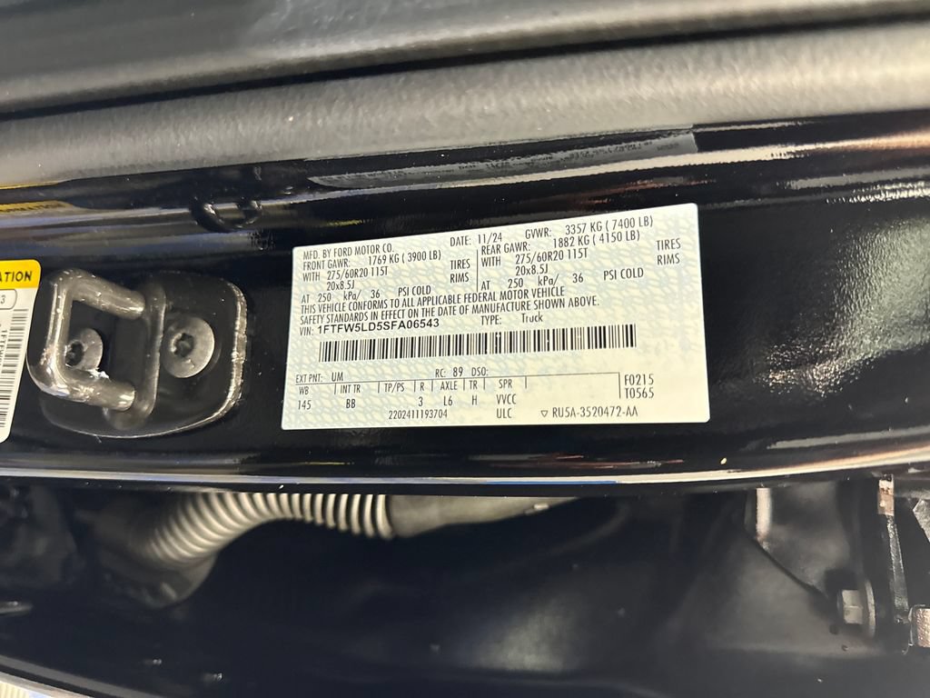 Certified 2025 Ford F150 Lariat w/ Equipment Group 501A Mid AWD/4WD image 32