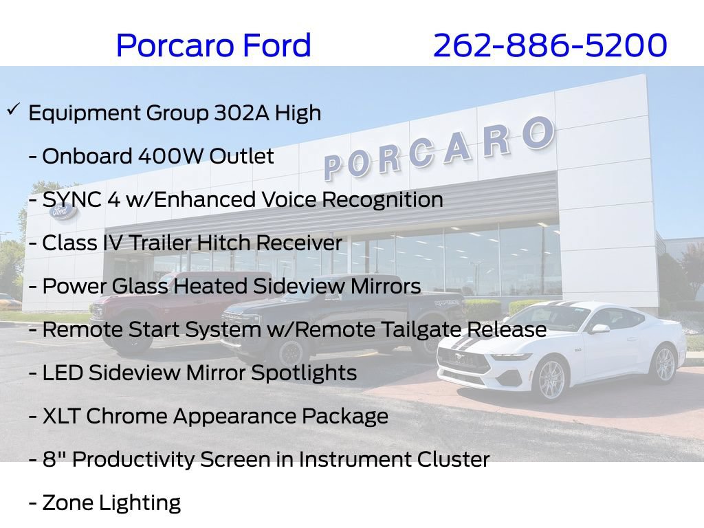 Certified 2023 Ford F150 XLT w/ Equipment Group 302A High AWD/4WD image 13