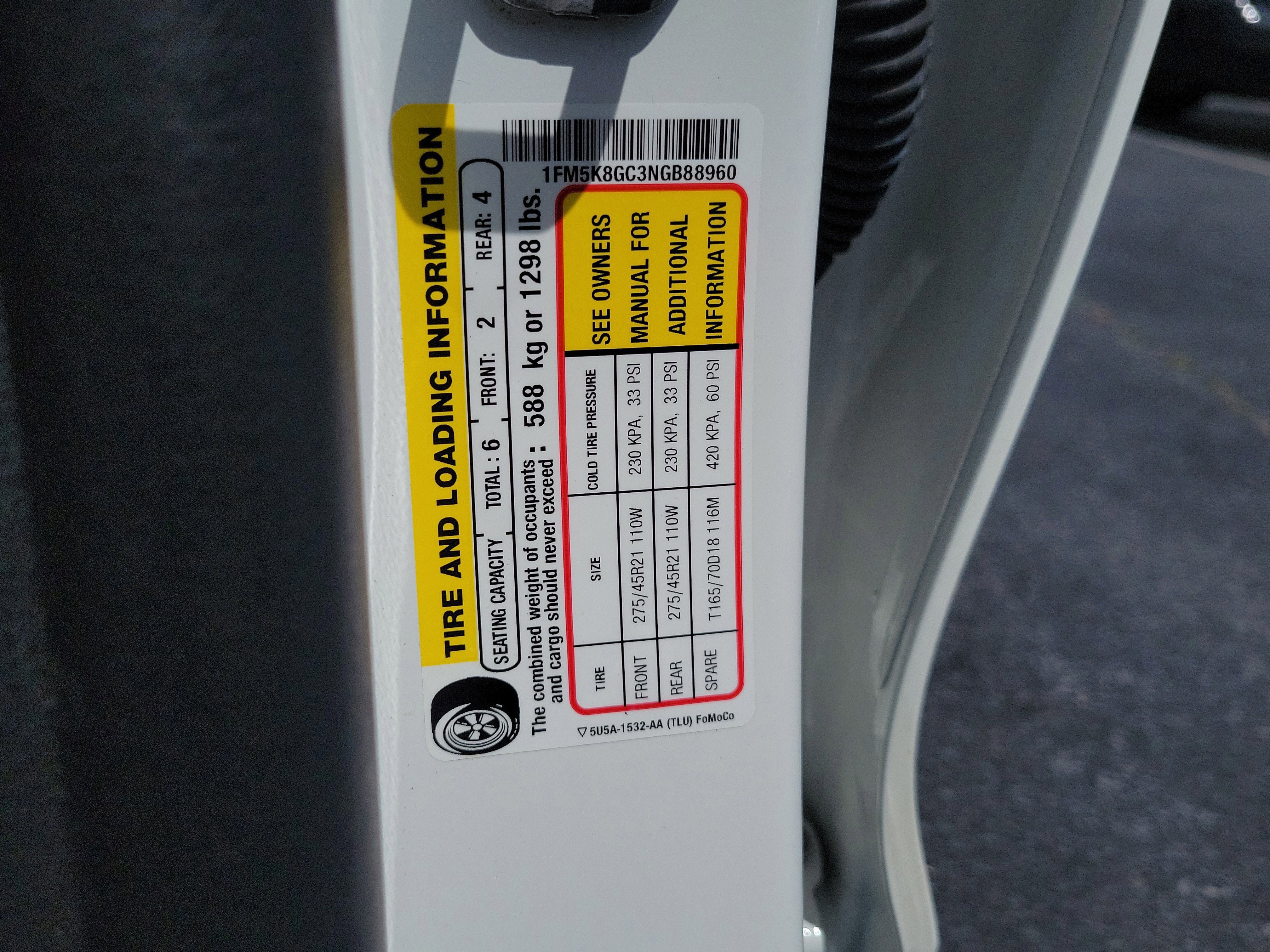 Certified 2022 Ford Explorer ST w/ Equipment Group 401A image 33