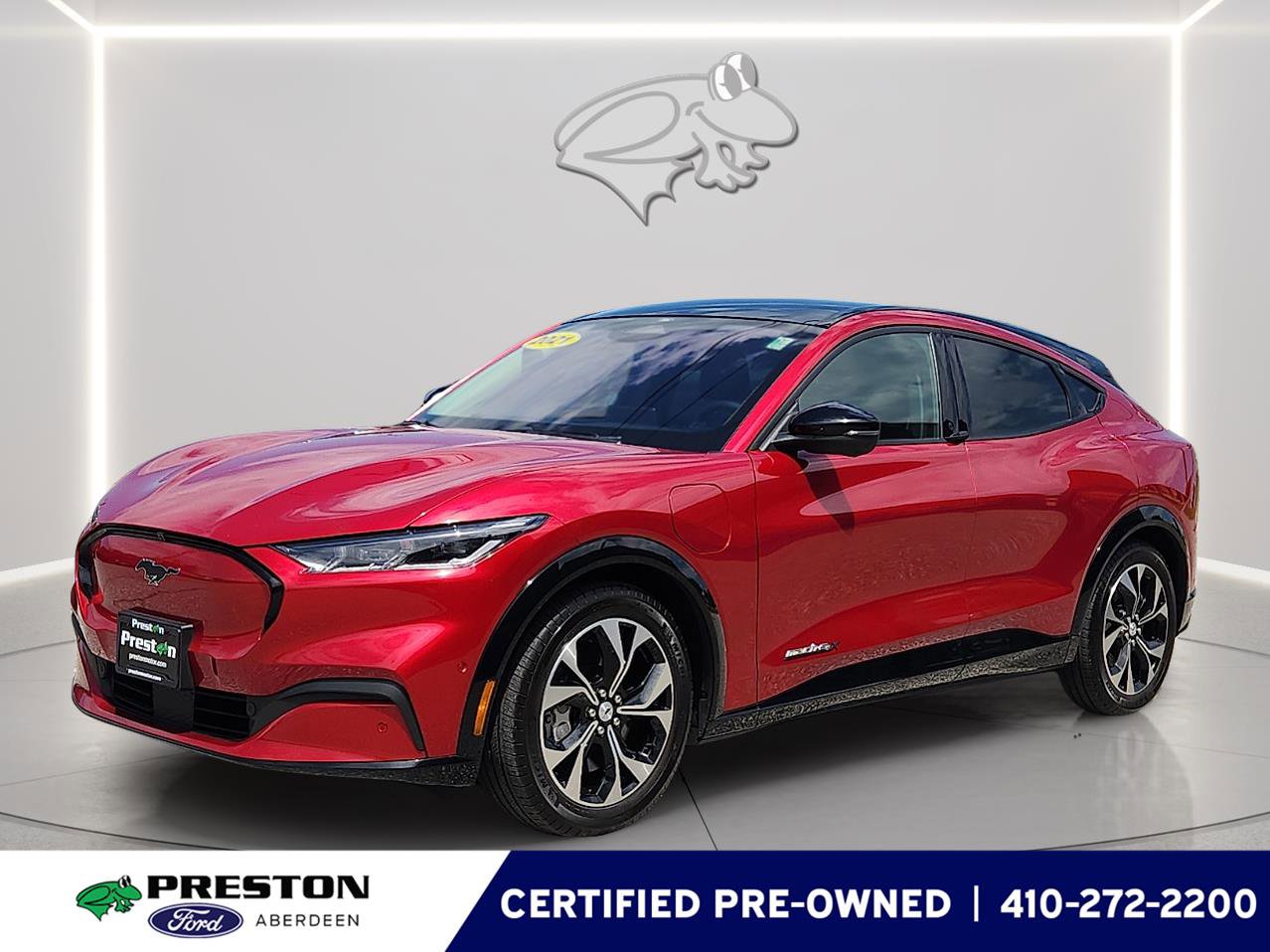 Certified 2021 Ford Mustang Mach-E Premium AWD/4WD image 1