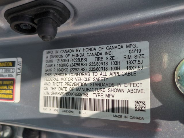 Used 2019 Honda CR-V Touring image 37