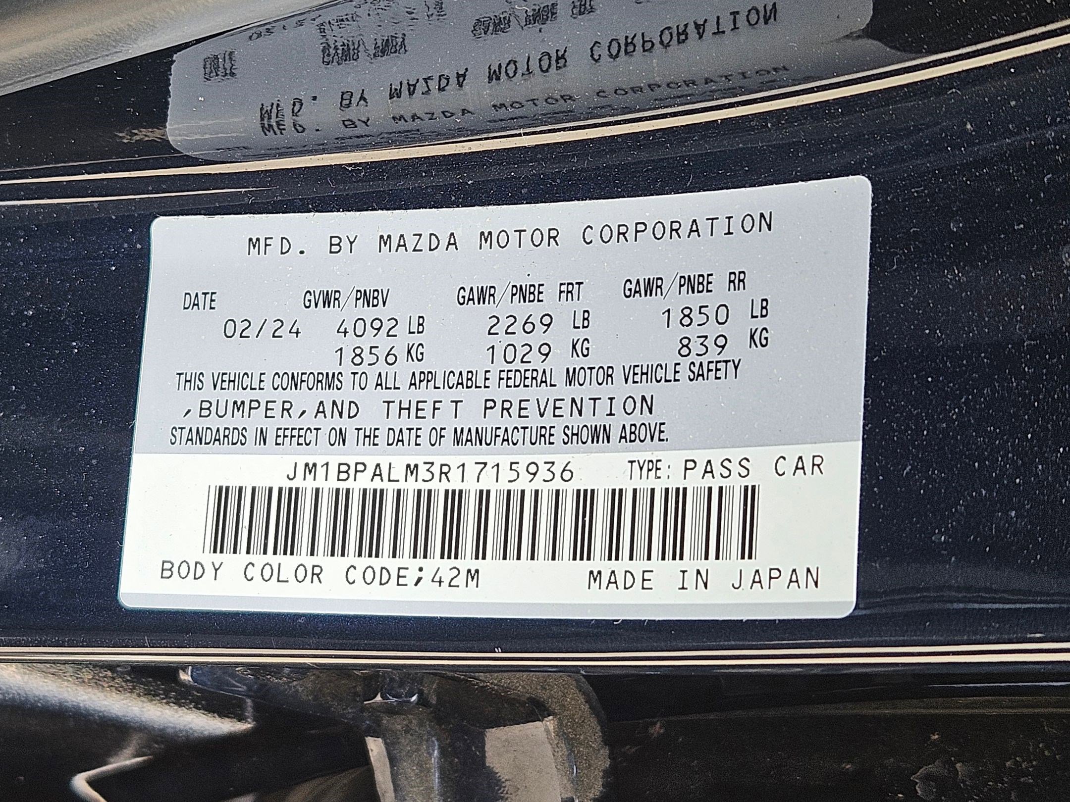 Used 2024 MAZDA MAZDA3 s FWD image 31