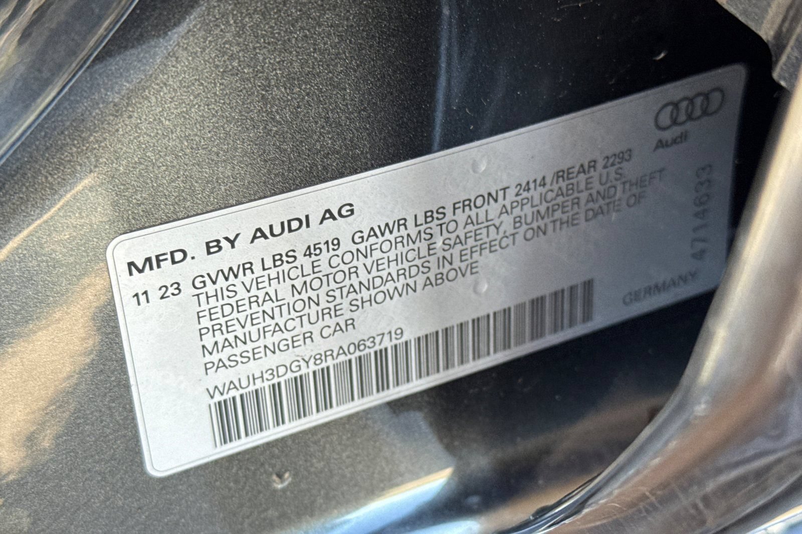 Used 2024 Audi S3 Premium Plus w/ Premium Plus Package AWD/4WD image 31