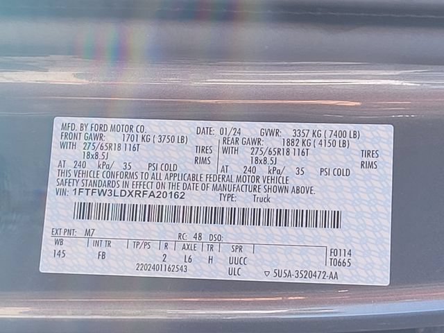 Certified 2024 Ford F150 XLT w/ Equipment Group 302A MID AWD/4WD image 18