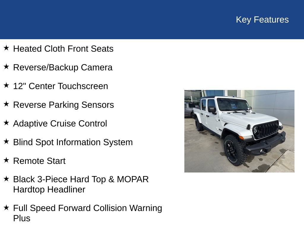 Used 2024 Jeep Gladiator Sport image 31