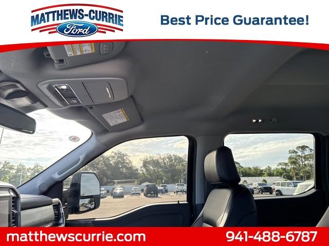 Certified 2025 Ford F250 Lariat w/ Black Appearance Package AWD/4WD image 11