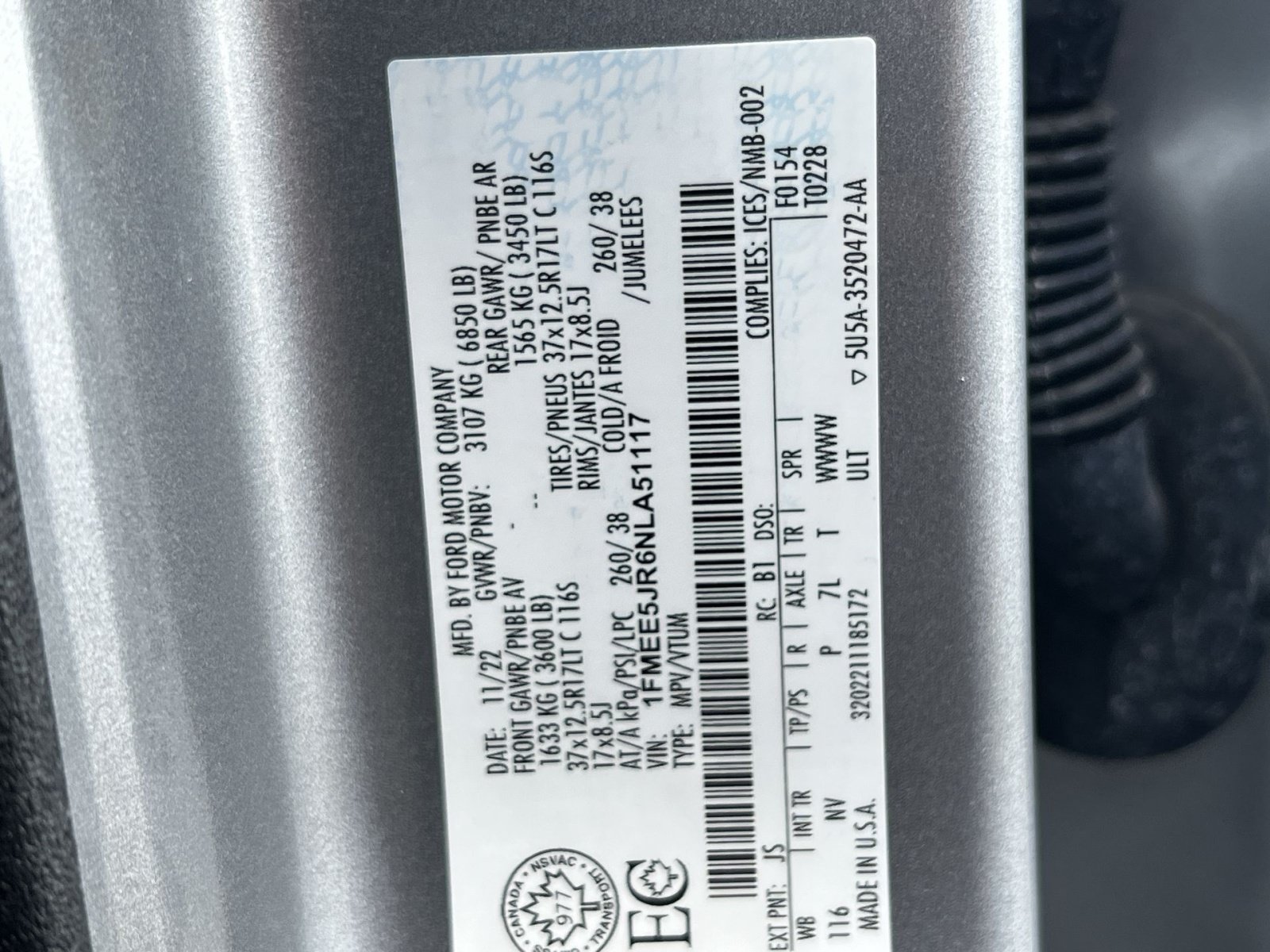 Certified 2022 Ford Bronco Raptor AWD/4WD image 36