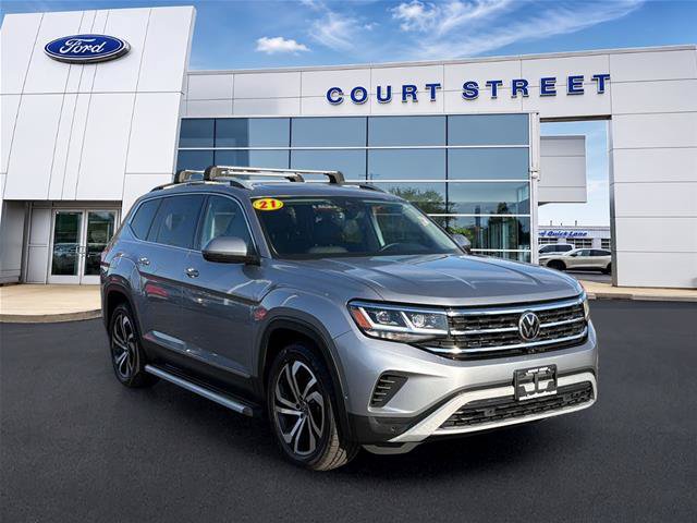 Used 2021 Volkswagen Atlas SEL Premium AWD/4WD image 3