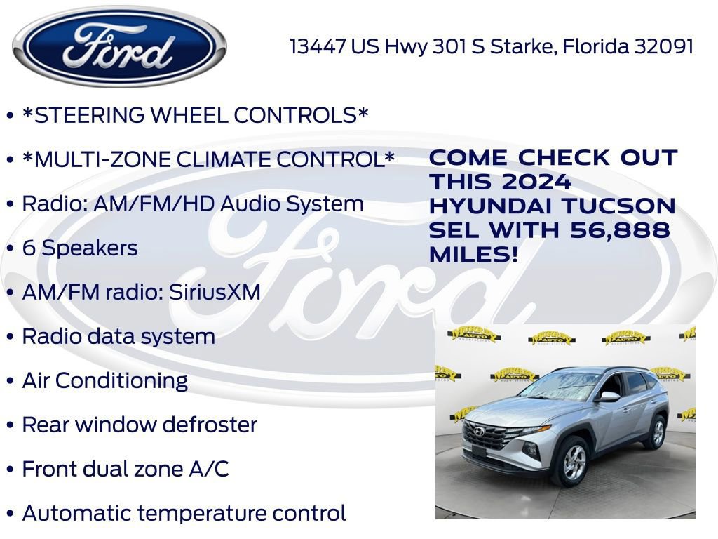 Used 2024 Hyundai Tucson SEL AWD/4WD image 16