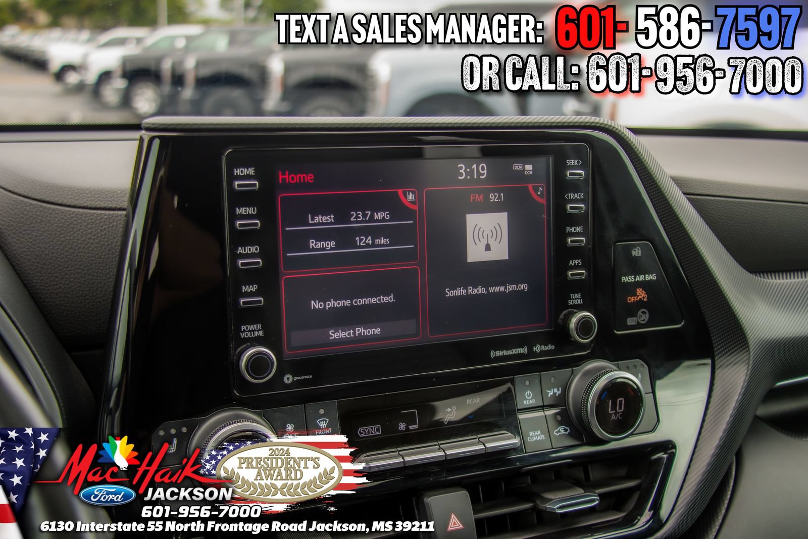 Used 2022 Toyota Highlander XSE FWD image 19