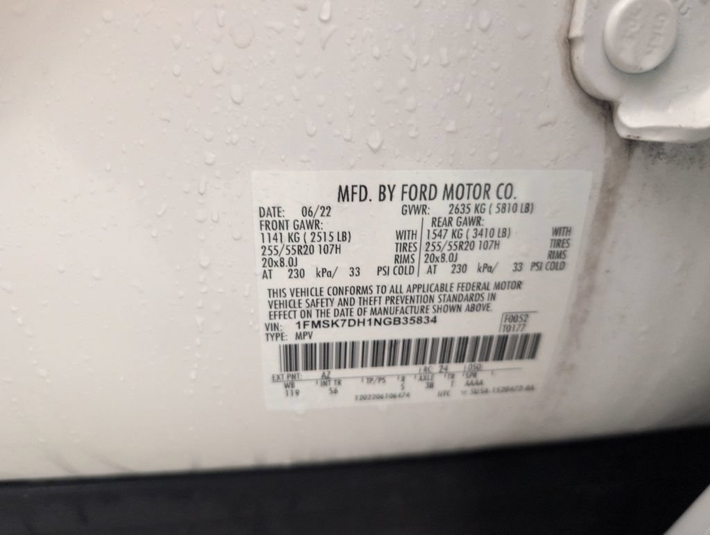Certified 2022 Ford Explorer XLT w/ Equipment Group 202A RWD image 40