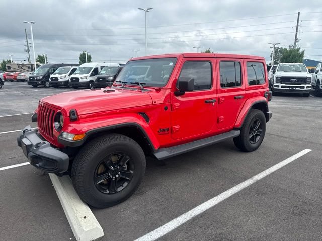 Used 2021 Jeep Wrangler Unlimited Sahara AWD/4WD image 2