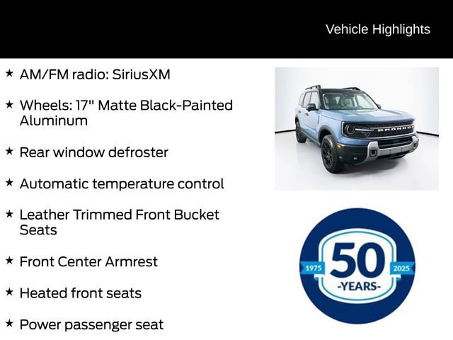 Certified 2025 Ford Bronco Sport Badlands w/ Badlands Tech Package AWD/4WD image 11