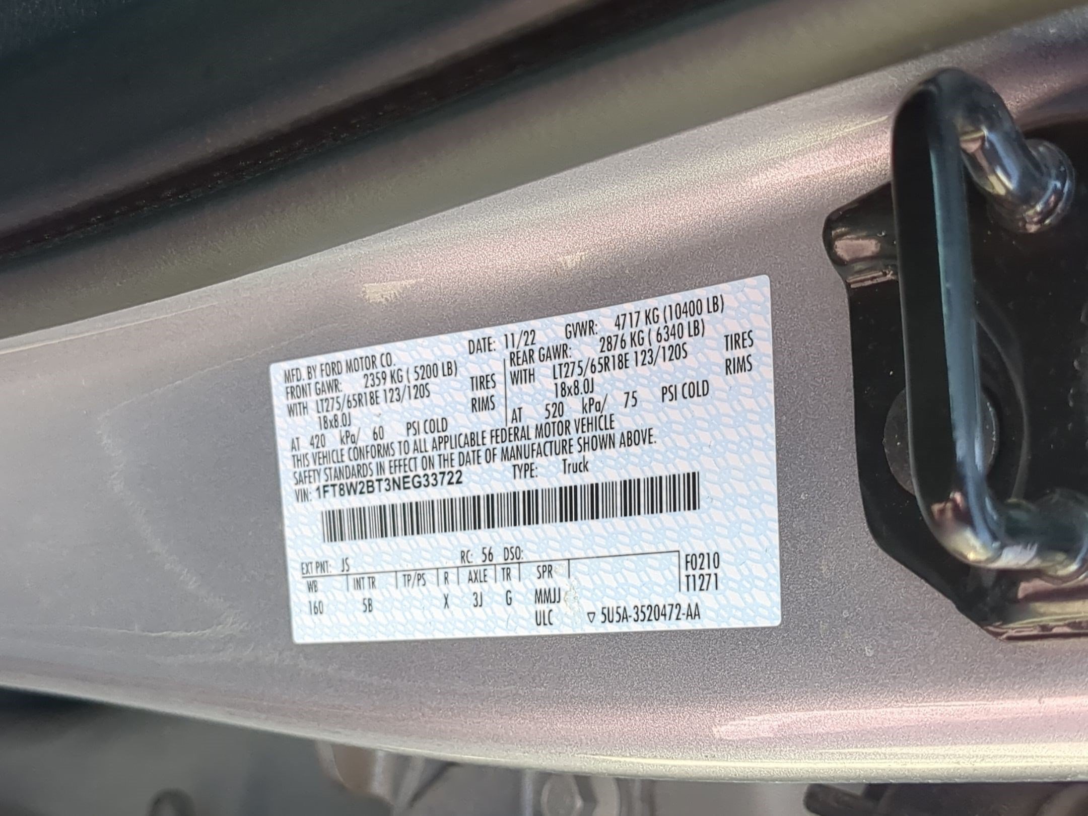 Certified 2022 Ford F250 Lariat w/ Lariat Ultimate Package AWD/4WD image 36