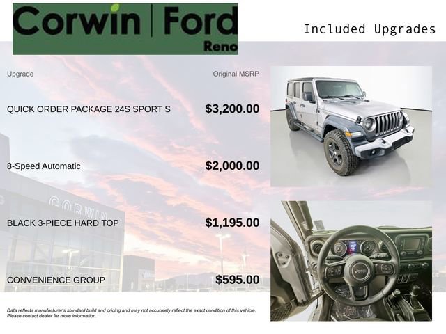 Used 2018 Jeep Wrangler Unlimited Sport S image 10