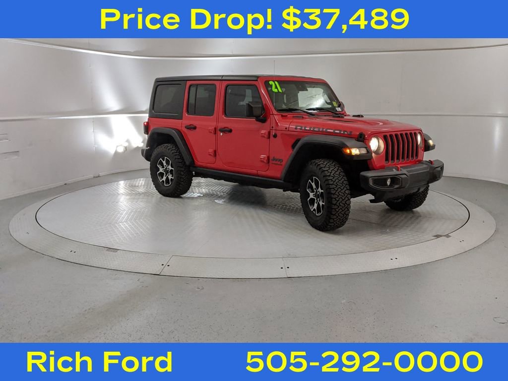 Used 2021 Jeep Wrangler Unlimited Rubicon w/ Safety Group