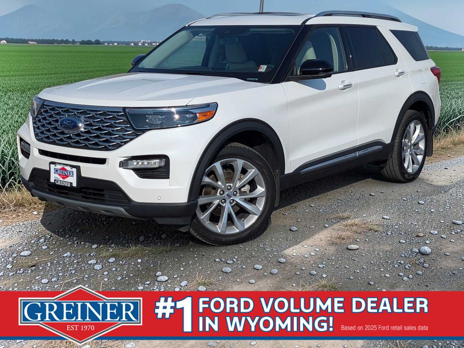 Certified 2023 Ford Explorer Platinum w/ Technology Package